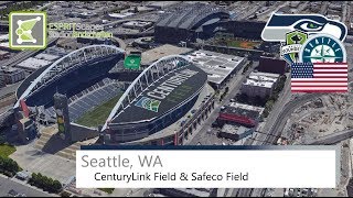 CenturyLink Field amp Safeco Field  TMobile Park  Seahawks Sounders FC amp Mariners  2015 [upl. by Vihs]