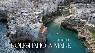 Polignano a Mare Best 4K Drone Footage of the Town in Puglia [upl. by Teirtza]