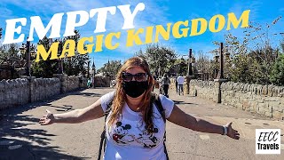 EMPTY MAGIC KINGDOM at Disney World Low Crowds  More Rides  Camping at Fort Wilderness [upl. by Link]