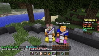 Hunger Games en server de Willyrex y Vegetta777  Minecraft Olimpocraft con RivoGamer Premium [upl. by Ahsiled]