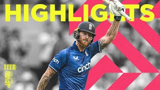 Stokes Bludgeons Record 182  Highlights  England v New Zealand  3rd Mens Metro Bank ODI 2023 [upl. by Halette]