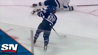 Morgan Rielly And William Nylander Score Twice For Maple Leafs Just 73 Seconds Apart [upl. by Arakat]