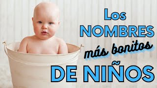 💙 50 nombres bonitos para niños 2022 y su significado 💙 [upl. by Agnew957]