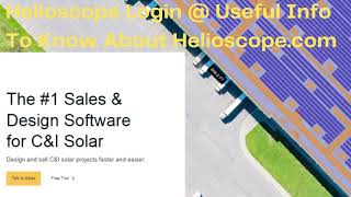 Helioscope Login  Useful Info To Know About Helioscopecom [upl. by Etnom]