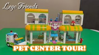 LEGO PET CENTER TOUR LEGO Friends [upl. by Ehrenberg]