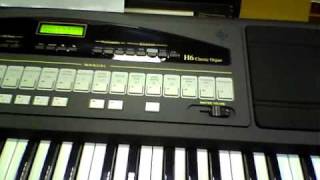 Ahlborn H6 Sakralkeyboard DEMO [upl. by Hillard]