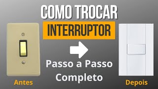 Como Trocar Interruptor [upl. by Barstow197]