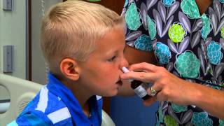 Helping Your Child Use Nasal Spray [upl. by Lapides]