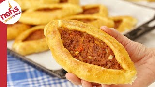 Pidecileri Aratmayan Lezzet 💯 2 Tepsi Dolusu Kıymalı Mini Pide 👌🏻😋 [upl. by Asetal]