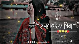 vomor koiyo giya।। ভ্রমর কইয়ো গিয়া।।bangla lofi song slowed and reverb 2024 [upl. by Herby]