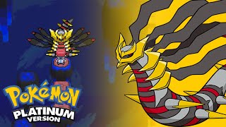 Distortion World Giratina Battle  Pokémon Platinum [upl. by Karwan158]