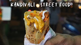 Mumbai Street Food  KANDIVALI KHAU GALLI  Anagha Mirgal  Food Vlog  Indian Street Food [upl. by Nillek481]