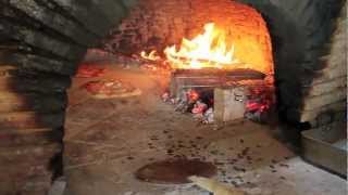 Old School Wood Fired Oven Cooking [upl. by Maressa860]