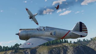 B18A Bolo P36A Hawk and P51D10 Mustang Close Air Support Gameplay War Thunder [upl. by Idieh]