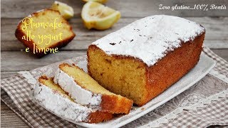 Plumcake allo yogurt e limone senza glutine [upl. by Nosinned766]