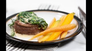 Médaillon de filet mignon de bœuf à l’huile ail et romarin [upl. by Jangro]