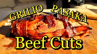 Jautienos išpjova  tai Karališkas Kepsnys grilyje Tikra pasaka grilyje Great Beef Cuts [upl. by Anawk]