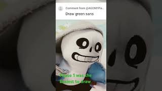 Sans draws Aus Part 3 undertale sans art [upl. by Elodea]