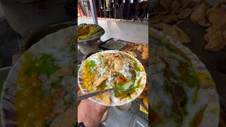 Tasty समोसा चाट की plate 40₹ में 👌❤️😋 roadside selling snacks 😱 shorts trending viral [upl. by Otrebilif]