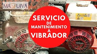 SERVICIO DE MANTENIMIENTO A MOTOR DE VIBRADOR PARA CONCRETO [upl. by Eetnahs]