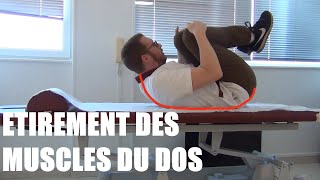 Etirement des muscles de la colonne vertébrale [upl. by Ennahgem]