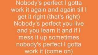 Song Lyrics To Hannah Montana  Nobodys Perfect And Downloa [upl. by Zabrina311]