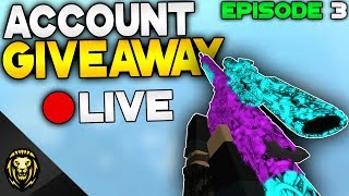 Phantom Forces  Leveling New Account To Giveaway  Ep 3  LIVE STREAM  ROAD TO 111k [upl. by Yttik]