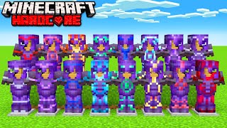 I Found EVERY ARMOR TRIM in Hardcore Minecraft 13 [upl. by Kinom]