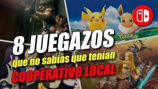 😳🚨 ¡¡8 JUEGOS QUE NO SABES que tienen COOPERATIVO LOCAL TOP 10 Cooperativos en Nintendo Switch [upl. by Lyle]