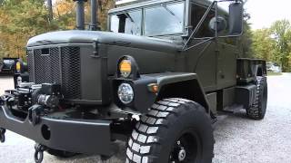 Bobbed Crew cab M35A3 Custom build CampC Equipment 8123362894 [upl. by Norrehs]