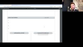 Goal Template Training  Intentional Man Planner [upl. by Genesia]