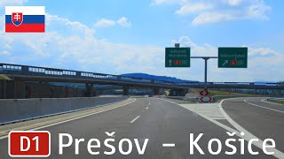 Slovakia D1 Prešov  Košice [upl. by Lerad792]