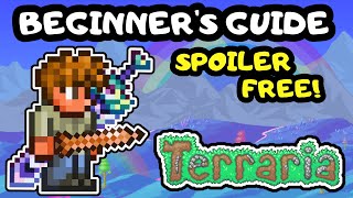 Complete SPOILER FREE Beginners Progression Guide 2024 for Terraria [upl. by Llemart]