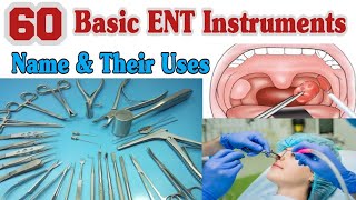 ENT Instruments Name And Their Uses  ENT instruments [upl. by Sherwin499]