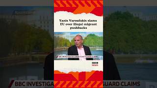 Yanis Varoufakis slams EU over illegal migrant pushbacks [upl. by Asilla]