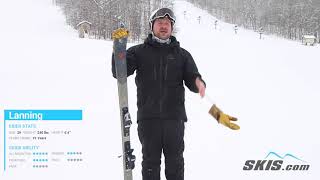 Lannings ReviewRossignol Experience 80 CARBON Skis 2022Skiscom [upl. by Athalla]