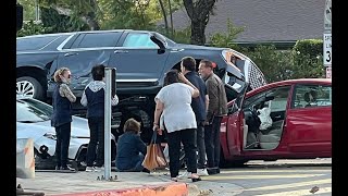 1 hurt in Schwarzenegger crash [upl. by Elad571]