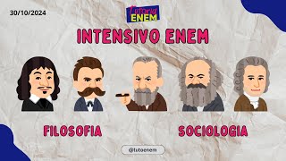 Aula Tutoria ENEM INTENSIVO  FilosofiaSociologia [upl. by Dnana]