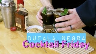 Bufala Negra  Ginger Beer Cocktail  Cocktail Friday  New Recipe To Me [upl. by Aranahs]