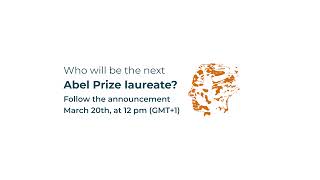 The Abel Prize Live Stream [upl. by Mcgrath]