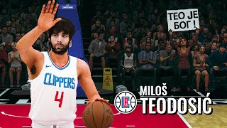 Milos Teodosic  NBA 2K18 First Look [upl. by Aivin247]