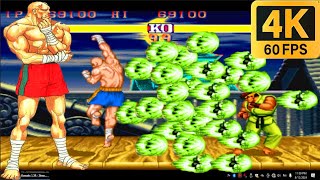 Sagat DOMINATES Street Fighter 2 in INSANE 4K Gameplay [upl. by Kenyon]