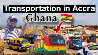 GhanaVlog Transport system in Accra Ghana amp How to move around the City [upl. by Magdala696]