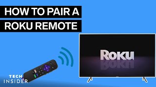 How To Pair Roku Remote  Tech Insider [upl. by Kohcztiy]