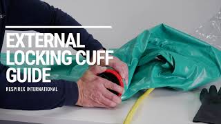 External Locking Cuff Glove Exchange Guide from Respirex [upl. by Bowers]