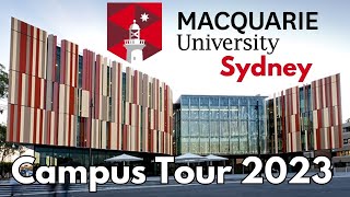 Macquarie University Sydney campus tour Australia university [upl. by Hafirahs]