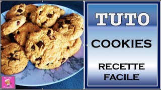 COOKIES FACILES  RECETTE INRATABLE [upl. by Anitsud]