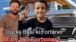 Ducky Bhai ki trha m ny b gari ly li My dream car parado and FortunerSaadMusavlogs [upl. by Rojam]