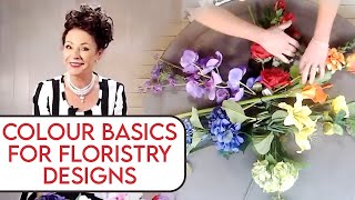 Fundamentals of Floristry The Basics of Colour in Floral Designs [upl. by Aniuqal]