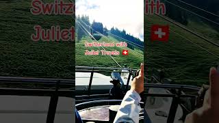 Cabrio Stanserhorn 🇨🇭 youtubeshorts travel fyp cabrio stanserhorn luzern switzerland [upl. by Sucramrej]